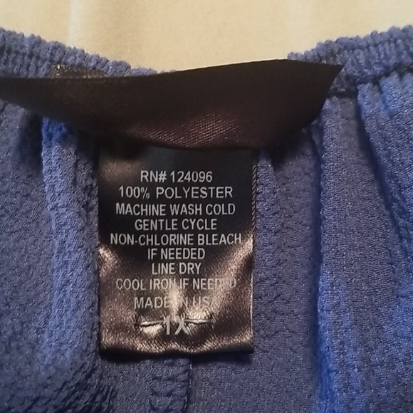 Pat Rego Crinkle Top...Blue...Size 1x - Picture 6 of 6